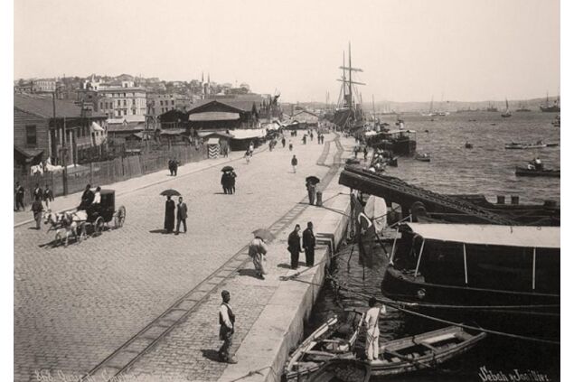 IST 058 / Anonim / Galata Wharf, 1900 IST 058 / Anonim / Galata Wharf, 1900