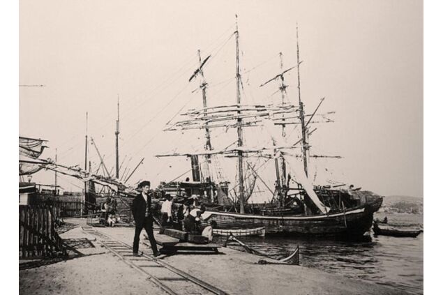 IST 059 / Anonim / Galata Wharf, 1890 IST 059 / Anonim / Galata Wharf, 1890