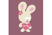 Duvar Kağıdı Baskısı 16823027 valentinebunny