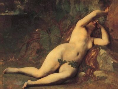 ACA 002 / Alexandre CABANEL / Eve After the Fall