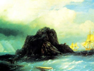 AIK 009 / Ivan Konstantinovich AIVAZOVSKY / Kaya Adası