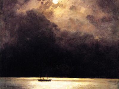 AIK 015 / Ivan Konstantinovich AIVAZOVSKY / Karadeniz'de Gece, 1879