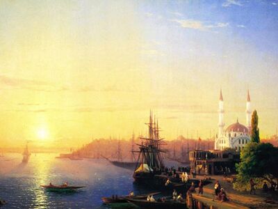AIK 019 / Ivan Konstantinovich AIVAZOVSKY / İstanbul, 1856