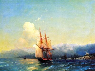 AIK 044 / Ivan Konstantinovich AIVAZOVSKY / Kırım, 1852