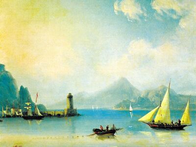 AIK 068 / Ivan Konstantinovich AIVAZOVSKY / Fenerli Boğaz, 1841