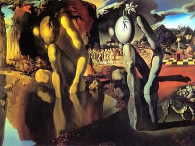 DAS 011 / Salvador DALI / Metamorphose Des Narziss