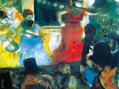 DGE 004 / Edgar DEGAS / Ambassadeus'da Cafe Konser, 1877