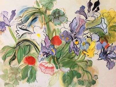 DRA 002 / Raoul DUFY / Coquelicots Et İris