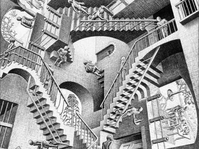 EMC 006 / Maurits Cornelis ESCHER / Relativity