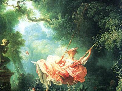 FJH 001 / jean Honore FRAGONARD / Salıncak