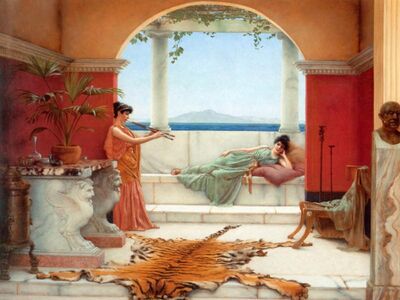 GJW 011 / John William GODWARD / The Sweet Siesta Of a Summer Day