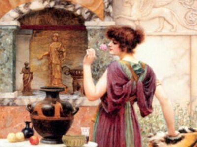 GJW 026 / John William GODWARD / At The Garden Shrine