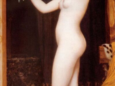 GJW 049 / John William GODWARD / Venus Binding Her Hair