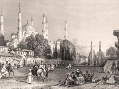 GRV 023 / Thomas ALLOM / Sultanahmet Camii ve Meydanı