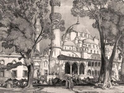 GRV 038 / John Frederick LEWIS / Yeni Valide Sultan Camii