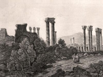 GRV 087 / Charles TEXIER / Aphrodisias Tapınağı, Geyre Aydın