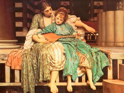 LFR 004 / Lord Frederick LEIGHTON / The Music Lesson