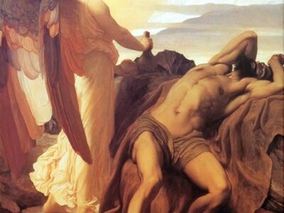 LFR 011 / Lord Frederick LEIGHTON / Elijah İn The Wilderne