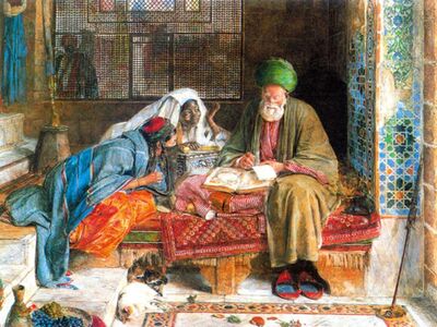 LJF 008 / John Frederick LEWIS / Kahire'de Arap Yazıcı 1852