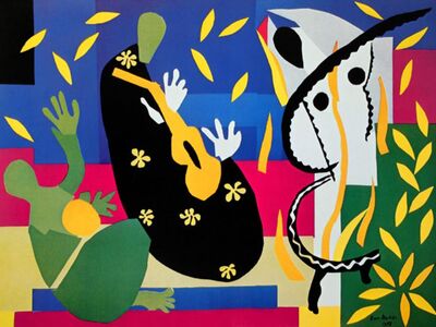 MAH 001 / Henri MATISSE / La Tristeese Du Roi