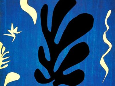 MAH 005 / Henri MATISSE / Composition Fond Bleu