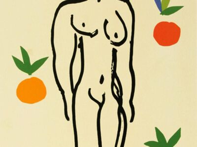 MAH 014 / Henri MATISSE / Nu Aux Oranges