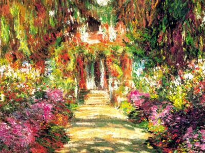 MCL 007 / Claude MONET / Giverny'de Bahçe