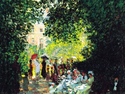 MCL 027 / Claude MONET / Monceau Parkı 1878