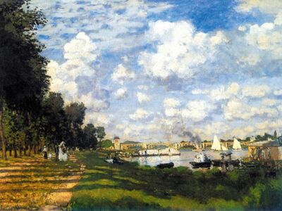 MCL 030 / Claude MONET / Argenteuil Limanı, 1872