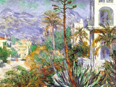 MCL 031 / Claude MONET / Bordighera' da Villalar