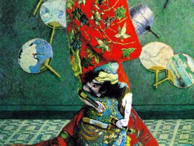 MCL 039 / Claude MONET / Japon Kostümü İçinde Camille Monet