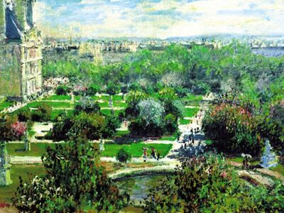 MCL 044 / Claude MONET / Les Tuilleries