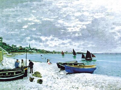 MCL 048 / Claude MONET / Sainte Adresse' de Plaj