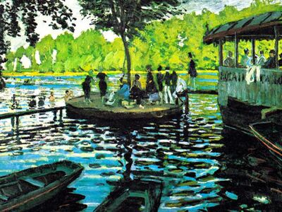 MCL 051 / Claude MONET / La Grenouillere, 1869