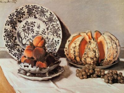 MCL 061 / Claude MONET / Still Life With Melon
