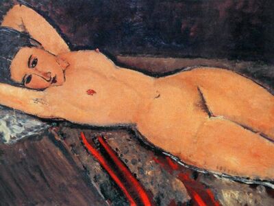 MDA 007 / Amedeo MODIGLIANI / Reclining Nude