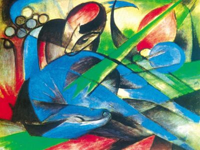 MFR 007 / Franz MARC / Rüya Gören At, 1913