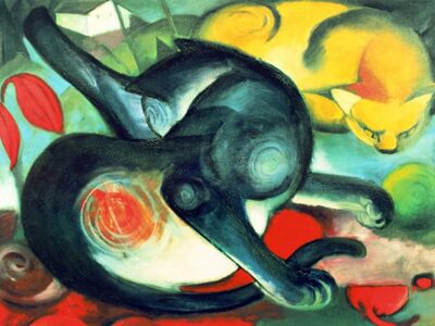 MFR 017 / Franz MARC / The Bridgeman Art Library