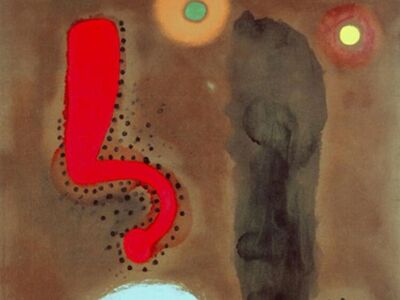 MJO 011 / Joan MIRO / Vogel İm Raum