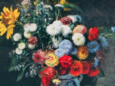 RPA 017 / Pierre Auguste RENOIR / Vazodaki Çiçekler