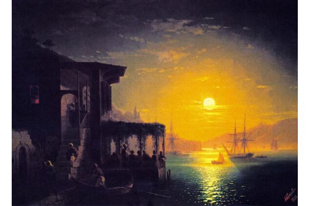 AIK 026 / Ivan Konstantinovich AIVAZOVSKY / İstanbul, 1882 AIK 026 / Ivan Konstantinovich AIVAZOVSKY / İstanbul, 1882