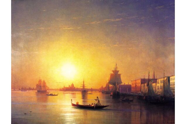 AIK 042 / Ivan Konstantinovich AIVAZOVSKY / Venedik, 1874 AIK 042 / Ivan Konstantinovich AIVAZOVSKY / Venedik, 1874