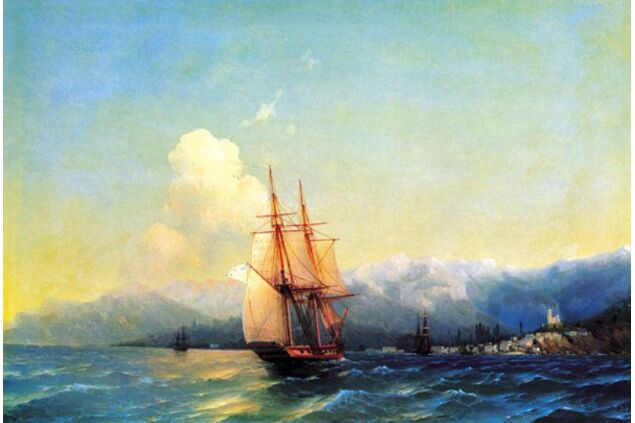 AIK 044 / Ivan Konstantinovich AIVAZOVSKY / Kırım, 1852 AIK 044 / Ivan Konstantinovich AIVAZOVSKY / Kırım, 1852