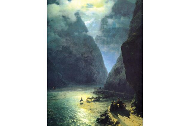 AIK 055 / Ivan Konstantinovich AIVAZOVSKY / Cesur Boğazı, 1862 AIK 055 / Ivan Konstantinovich AIVAZOVSKY / Cesur Boğazı, 1862