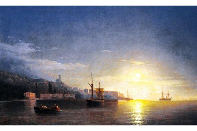 AIK 098 / Ivan Konstantinovich AIVAZOVSKY / Yalta, 1853 AIK 098 / Ivan Konstantinovich AIVAZOVSKY / Yalta, 1853