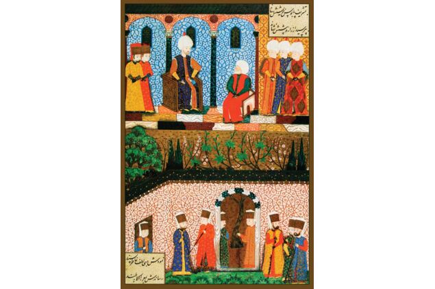 ARF 001 / Arifi / Kanuni Sultan Süleyman'ın-Barbaros-Hayreddin Paşa'yı Kabulü ARF 001 / Arifi / Kanuni Sultan Süleyman'ın-Barbaros-Hayreddin Paşa'yı Kabulü
