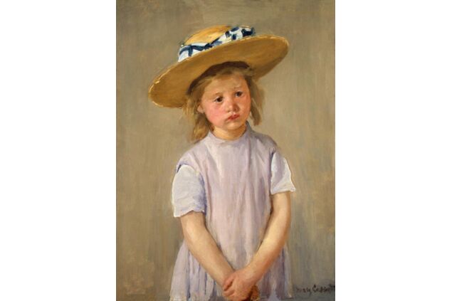 CMA 001 / Mary CASSATT / Child in a Straw Hat CMA 001 / Mary CASSATT / Child in a Straw Hat