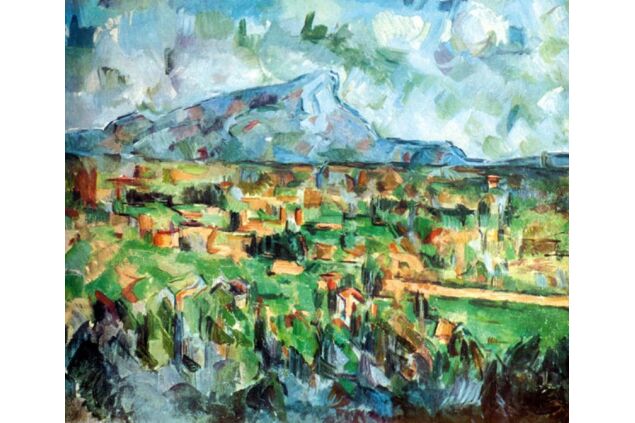 CPA 003 / Paul CEZANNE / St.Victoire Dağı, 1904-1906 CPA 003 / Paul CEZANNE / St.Victoire Dağı, 1904-1906