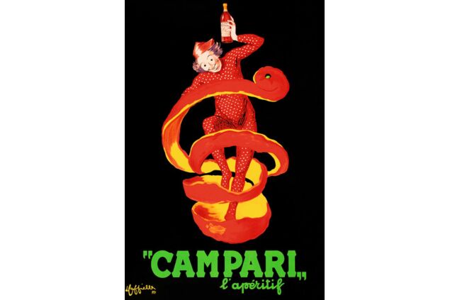 CPL 001 / Leonetto CAPPIELLO / Bitter Orange Campari Aperitif CPL 001 / Leonetto CAPPIELLO / Bitter Orange Campari Aperitif