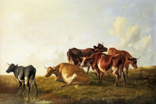 CTS 006 / Thomas Sidney COOPER / Cattle in The Pasture CTS 006 / Thomas Sidney COOPER / Cattle in The Pasture